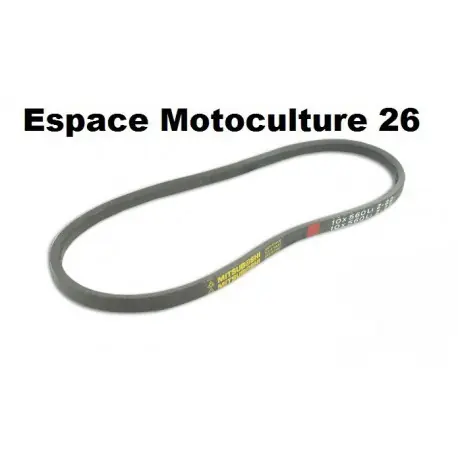 Commander Maintenant Courroie lisse série Z (section 10x6mm) – Longueur ext 928mm