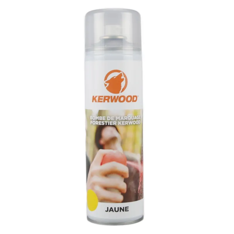 Super Prix Spray de marquage forestier jaune – Kerwood