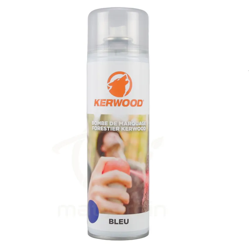 Spray de marquage forestier bleu – Kerwood Paiement Sécurisé