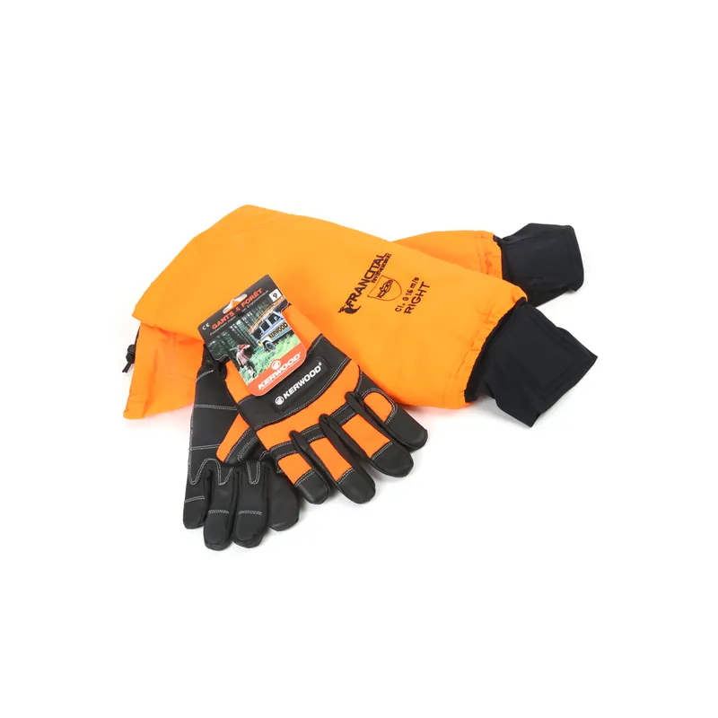 Manchettes protection Francital + gants Kerwood T9 Class 1 Prix Réduit