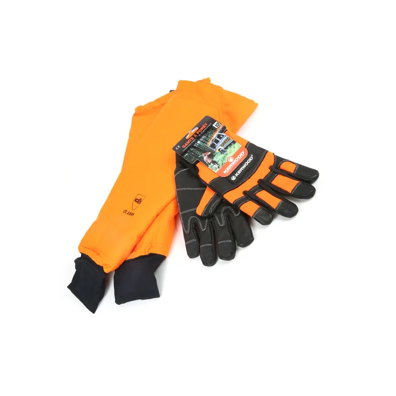 Manchettes protection tronçonneuse avec gants Kerwood. T 10. Class 1 Satisfait Ou Remboursé