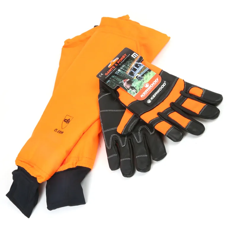 Manchettes protection tronçonneuse avec gants Kerwood. T 11. Class 1 Offre Exclusive