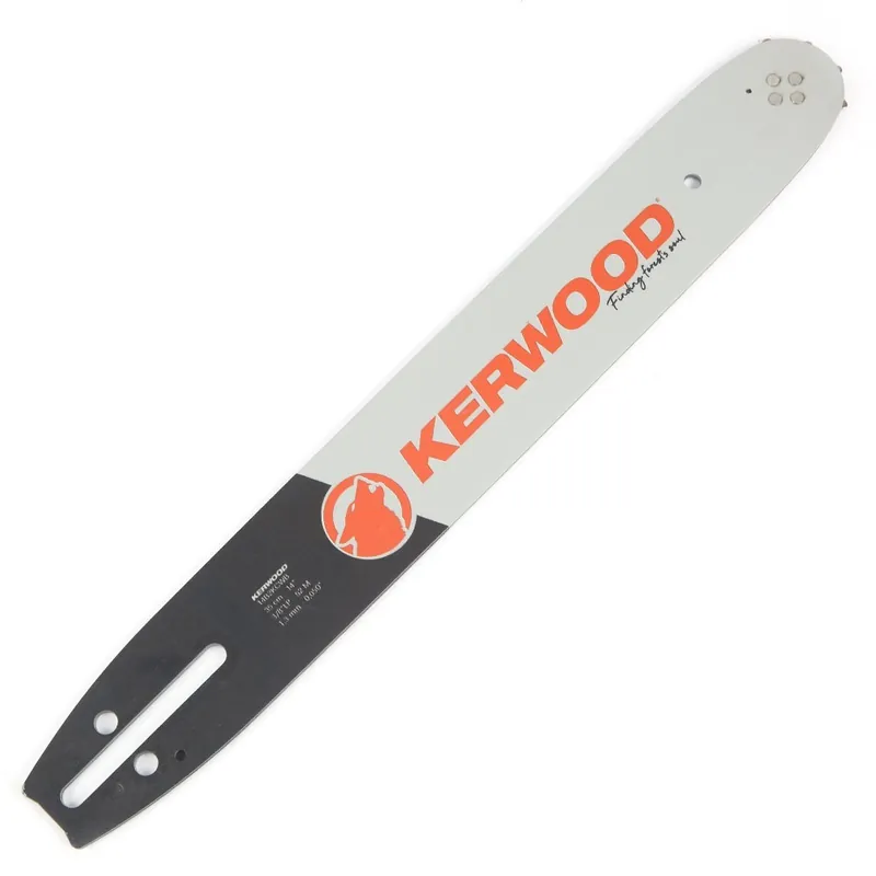 Guide tronçonneuse Kerwood 35 cm 3/8&Prime; LP. 1,3 mm. 52 maillons. 14B2KCWB Commander Vite