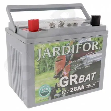 Batterie AGM 12V – 28AH – 280A avec le + à gauche Petit Prix