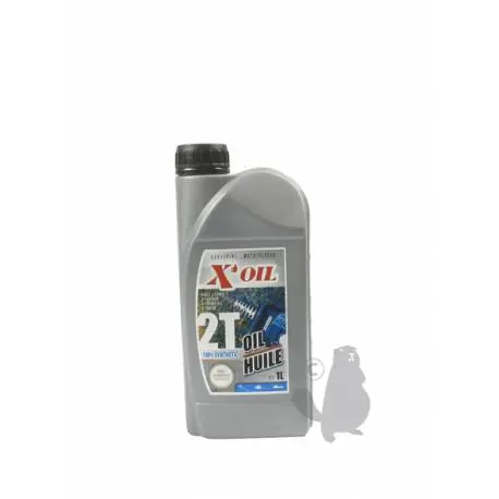 Huile 2 temps 100% synthèse X‘oil 1 Litres Usine Directe