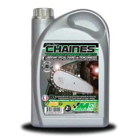 Huile de chaîne de marque Minerva en bidon de 2L Prix Bas