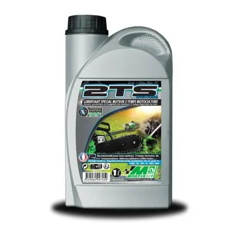 Huile 2 temps 100% synthèse ( Bidon de 1 litres) de marque MINERVA Commander Maintenant