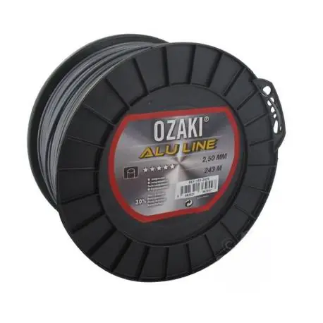 Commander Maintenant Bobine fil nylon rond OZAKI ALU LINE – Longueur 243m, Ø 2,50mm