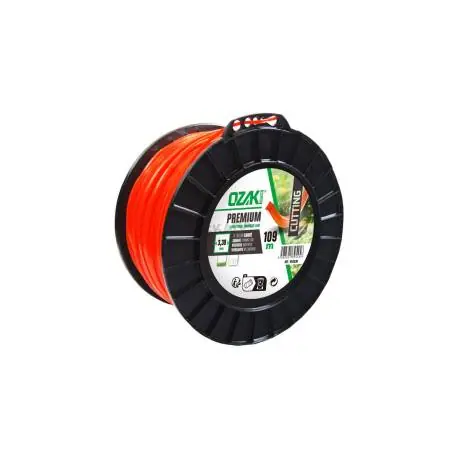 Fil nylon carré OZAKI PREMIUM - Longueur 109m - Ø 3,30mm Meilleur Choix