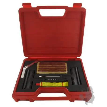 Vente Flash Coffret de réparation complet pour pneumatiques tubeless
