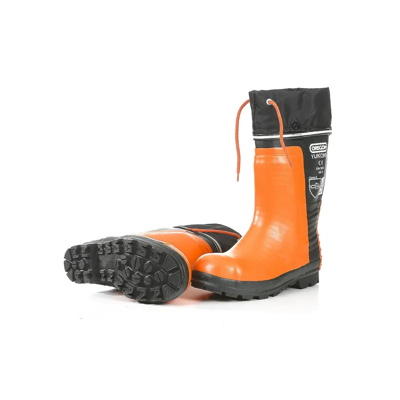 Retour Gratuit Botte de bûcheron en caoutchouc Oregon Yukon II T 40