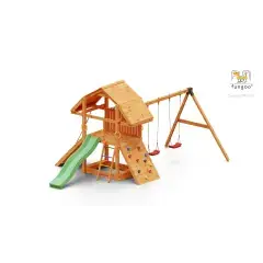 Aire de jeux buffalo move avec balançoire double – FUNGOO – 6423 PT Meilleur Prix
