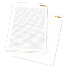 Bloc-notes DIN A4 50 pages – STIHL – 0464-558-0030 Expédié Aujourd&rsquo;hui