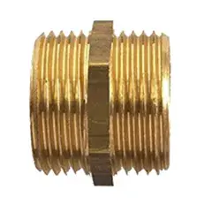 Mamelon double mâle 12/17laiton – GARIS – D04002B Commande En Gros