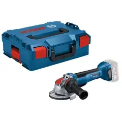Meuleuse d‘angle 18 V GWX 18V-10 P 125mm (sans batterie ni chargeur) avec L-BOXX – BOSCH – 06019J4201 Pas Cher