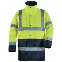 Parka HI-WAY haute visibilité jaune fluo/marine TXL – COVERGUARD – 70452XL Bon Plan