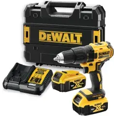 Perceuse visseuse 18 V XR + 2 batteries 4 Ah + chargeur + coffret DEWALT DCD777M2T-QW Paiement Sécurisé