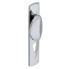 Ensemble sur plaque SILLAGE P539 clé I chromé velours – VACHETTE – 023970 Certifié