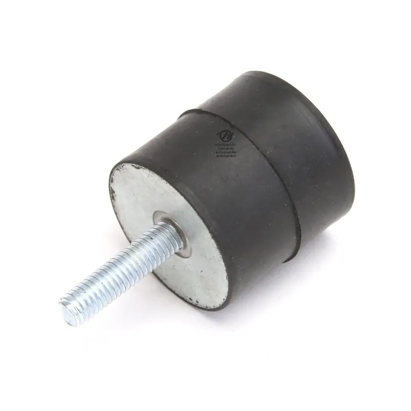 Silent bloc, plot antivibratoire universel 30 x 30 mm. Mâle M6 / Femelle M6 Bon Marché