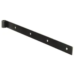 Penture droite noire 50x6mm diamètre oeil 20mm longueur 1500mm - BURGAUD - 1PD92786 Prix Cassé