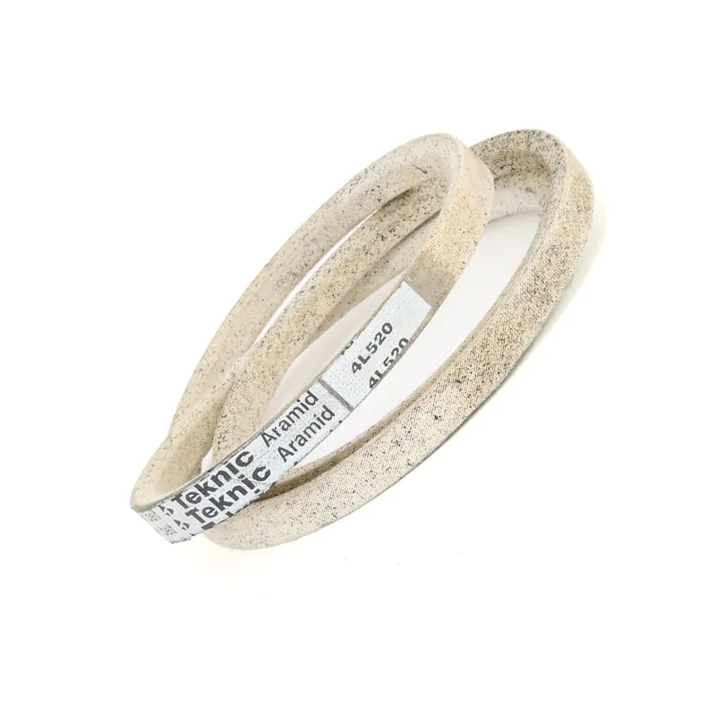 Authentique Courroie tondeuse Tiger Belts 4L520 kevlar trapézoïdale 12,7 x 1321 mm