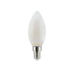 Seulement Aujourd'hui Ampoule LED flamme TOLEDO Retro satiné 4,5 W 470 lm E14 - SYLVANIA - 29482