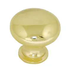 Bouton anglais de diamètre 30mm en zamak finition laitonné satiné – CADAP – 00378/6S Prix Cassé
