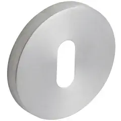 Satisfait Ou Remboursé Paire de rosace clé L inox pour OVALIS - VACHETTE - 080882