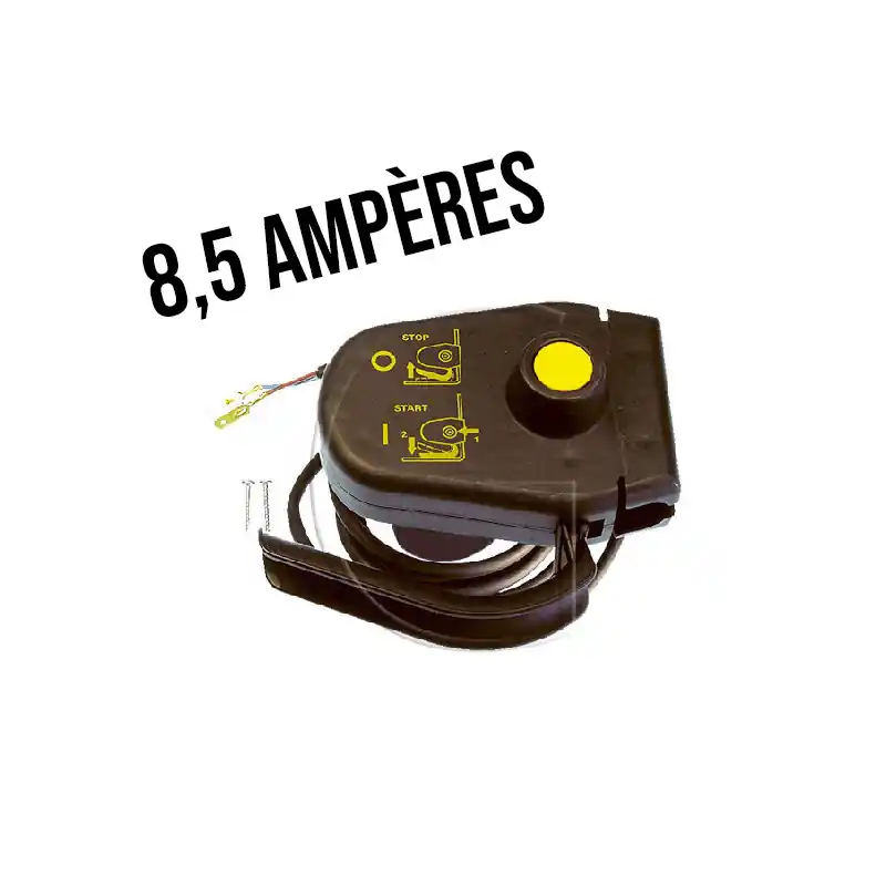 Contacteur de démarrage pour tondeuse électrique - 8,5 ampères AMP Meilleure Vente