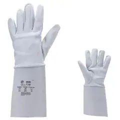 Meilleur Prix Gants de soudeur EUROWELD fleur agneau type argon manchette croûte gris T9 – COVERGUARD – 2539