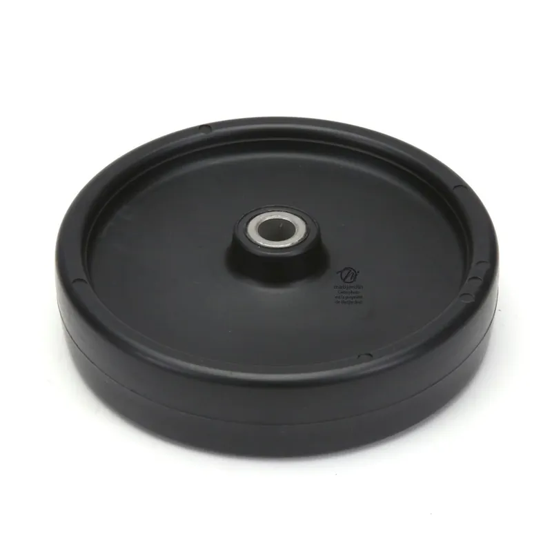 Roue de plateau de coupe pour John Deere N° AM 32639, Gilson N° 208919, Lawn Boy N° 705533. Ø 150 mm x 35 mm Remise