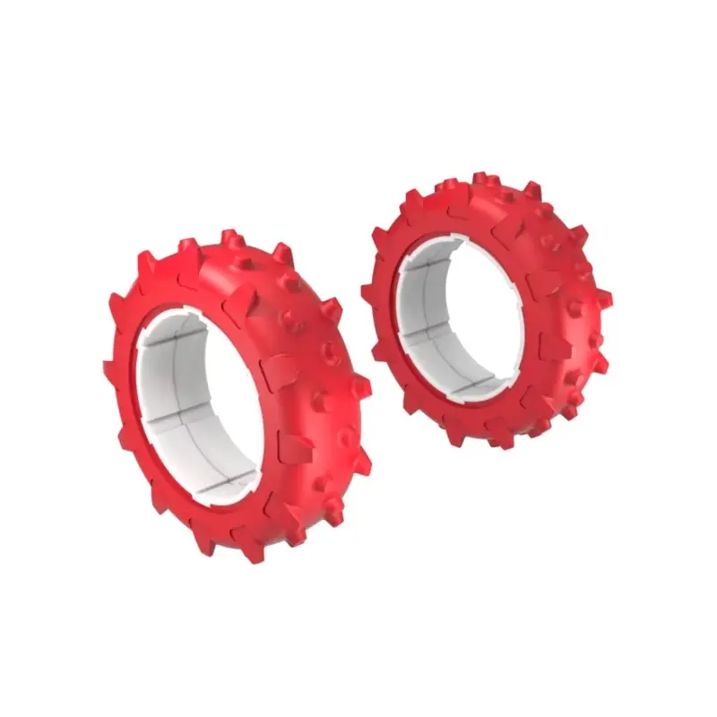 Paire de roues à crampon pour MEGA KR KA0222 KRESS Prix Choc