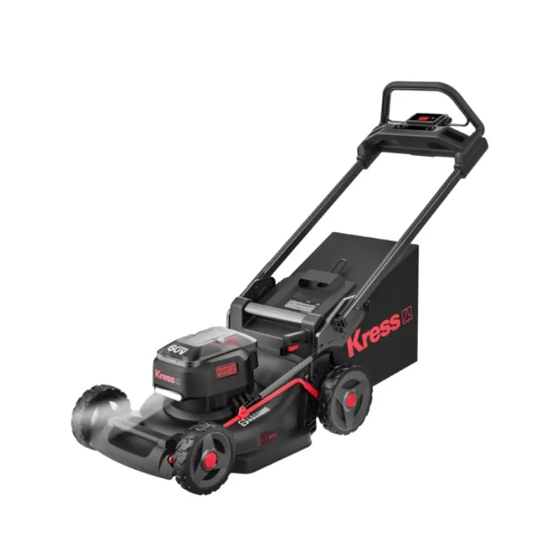 Pas Cher Tondeuse à batterie tractée 60V / 46 cm KG757E.9 KRESS