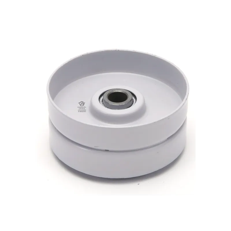 Vente Directe Poulie gorge plate avec roulement. Ø 70mm. Larg 30,2 mm