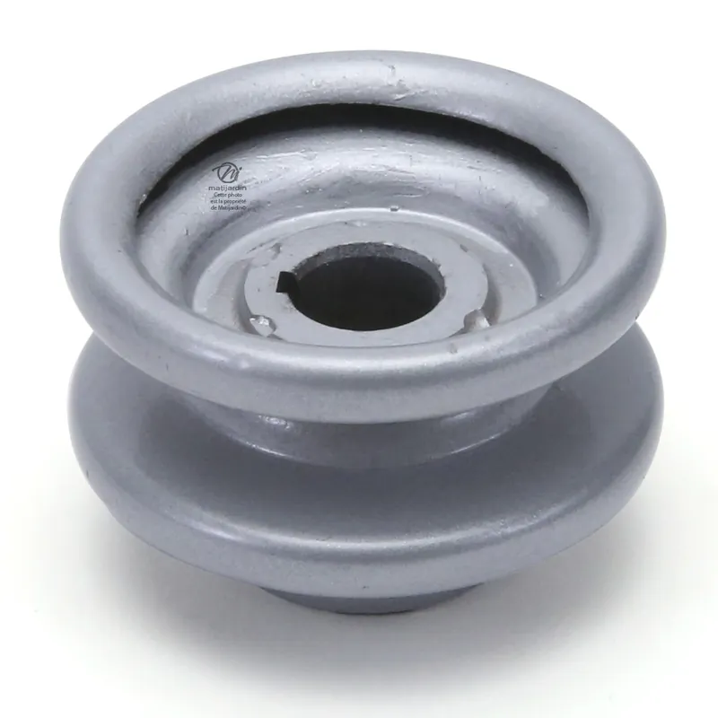 Vente Flash Poulie gorge en V acier. Ø 51 mm. Largeur 23 mm