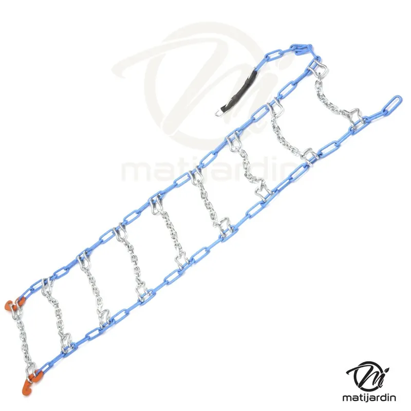 Achat Immédiat Chaîne à neige x2 pour tondeuse. 400 x 4, 350 x 5, 12 x 350 x 6, 13 x 400 x 6 et 410 x 350 x 6