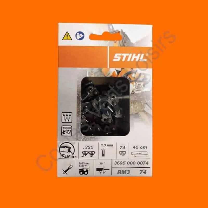 Chaîne Demi-ronde STIHL 3695 000 0074 Commande En Gros