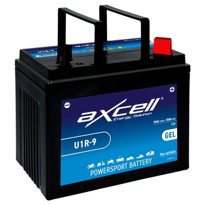 Batterie tondeuse gel Axcell U1R-9 28 Ah Solde