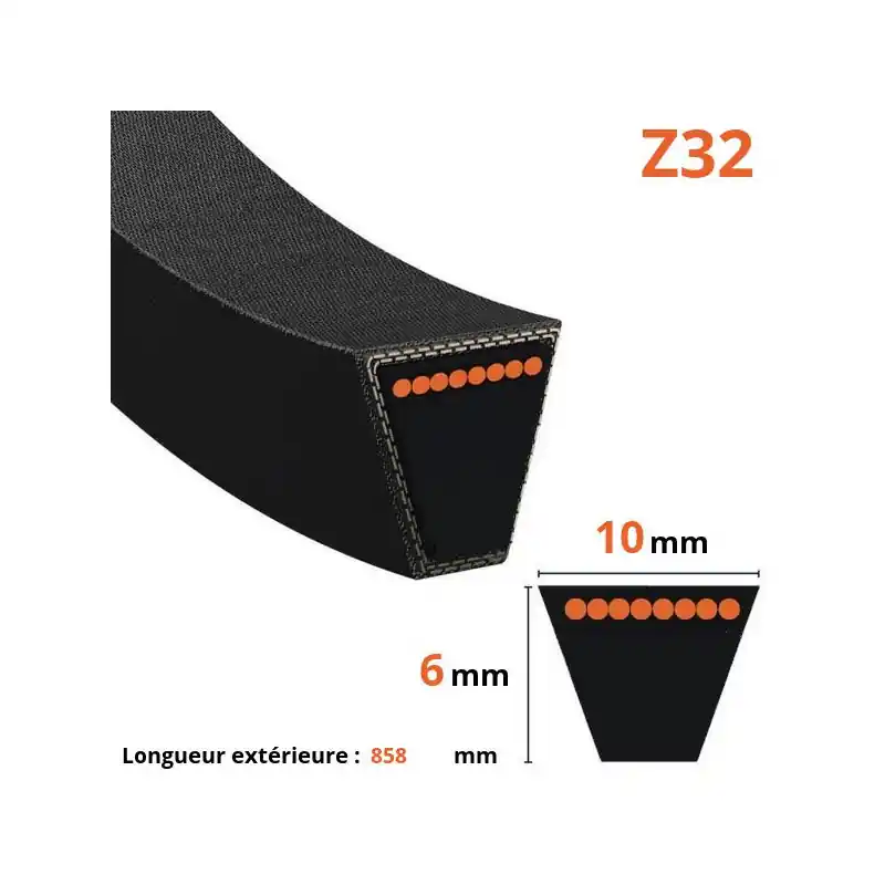 Acheter En Ligne Courroie traction tondeuse Castelgarden / Honda Z32