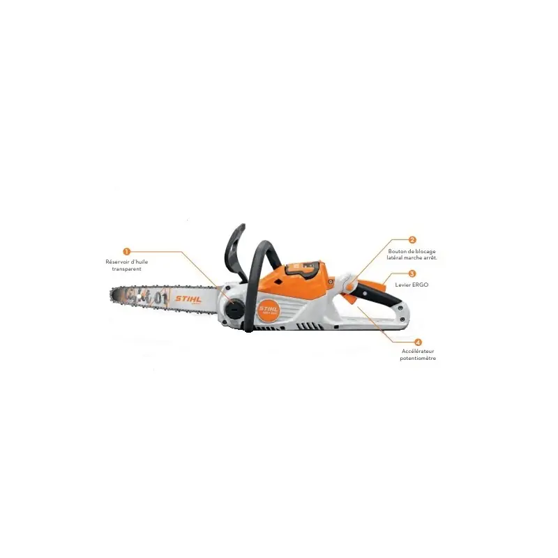 Tronçonneuse à batterie STIHL MSA 60 C Vente Flash