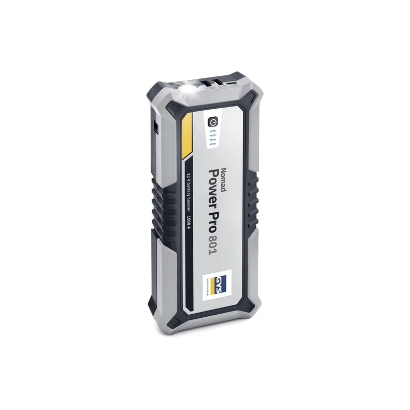 Usine Directe Booster lithium GYS Nomad Power Pro 801 – Démarrage rapide 12 V