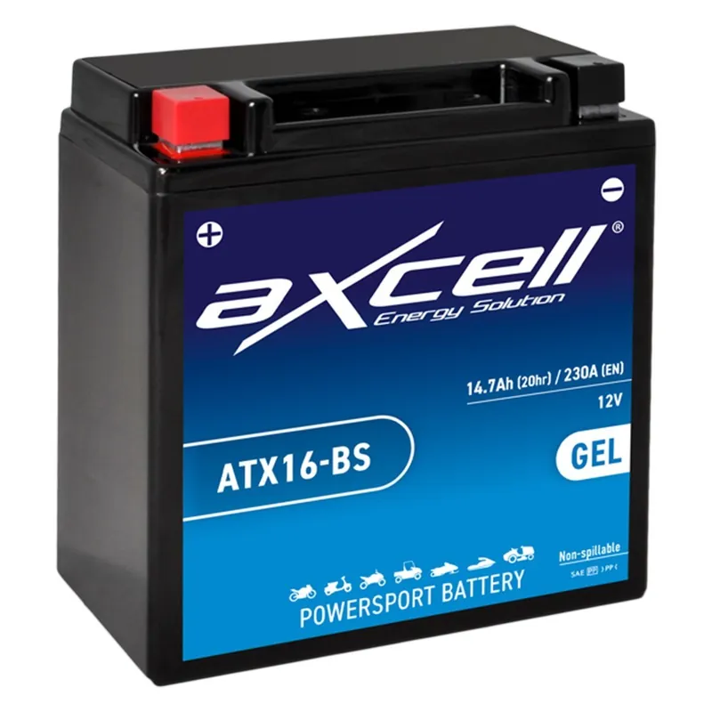 Batterie tondeuse gel Axcell ATX16-BS 14,7 Ah Acheter En Ligne