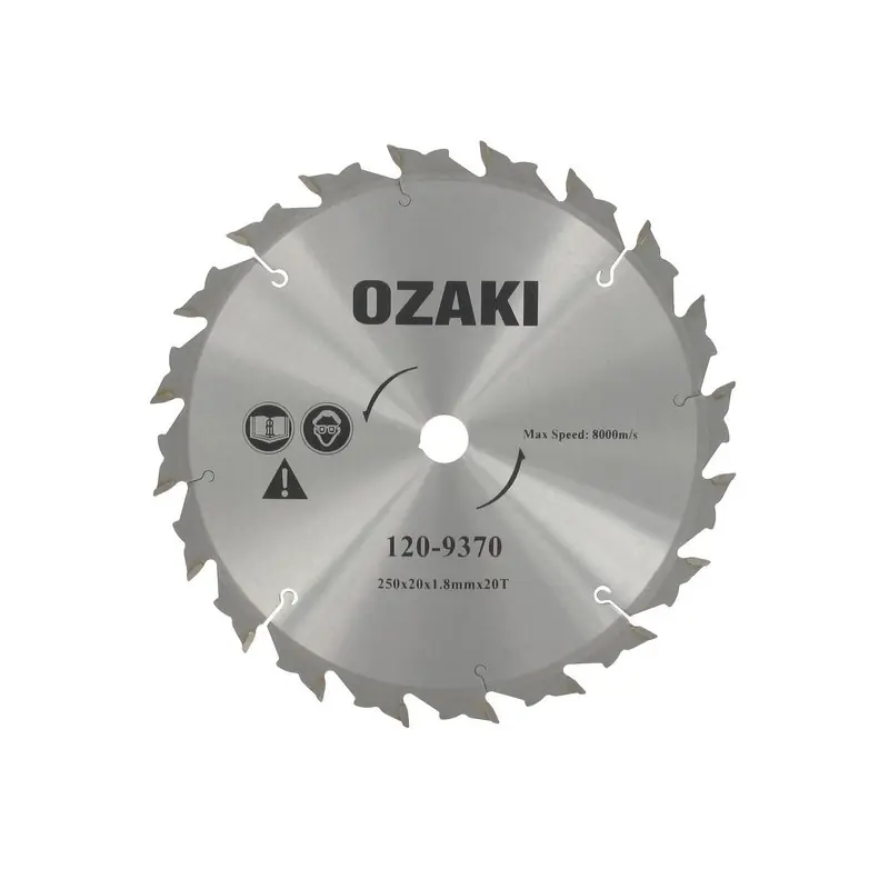 Disque – lame débroussailleuse carbure – axe 20mm Vente Directe