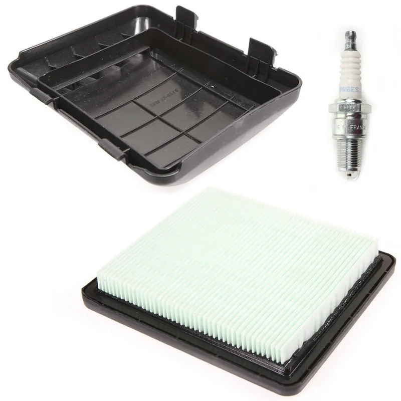 Top Vente Filtre à air + couvercle + bougie pour Honda GCV135, GCV190, GCV160