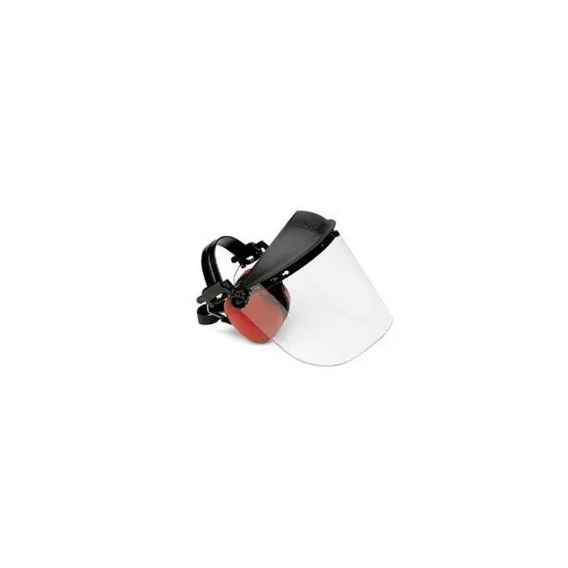 Soldes Visiere protection PVC + oreillettes anti bruit