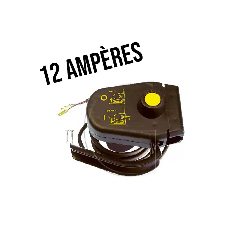 Quantité Limitée Contacteur de démarrage pour tondeuse électrique – 12 ampères AMP