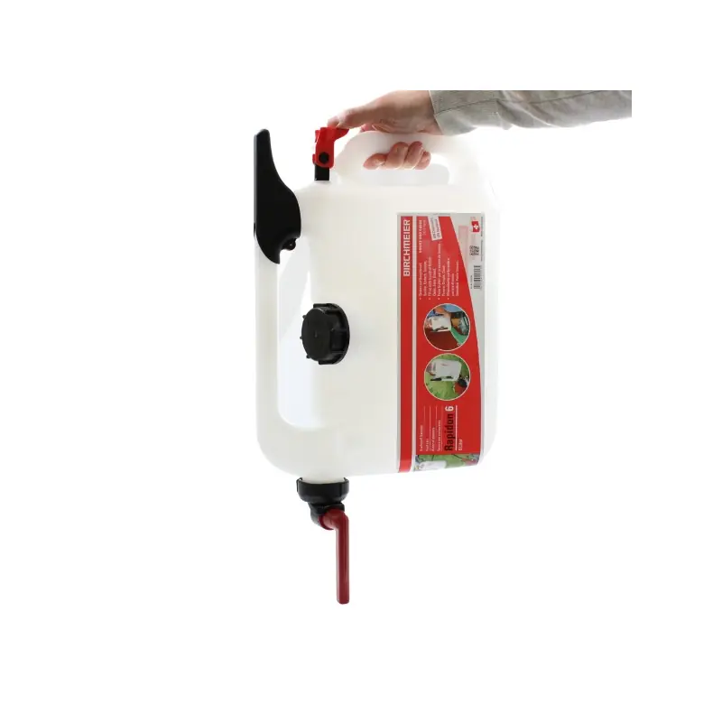 Must-Have Jerrican Rapidon 6L, appuyer sur le bouton pour vider de façon précise
