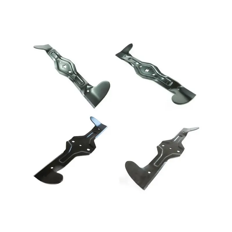 Pack 4 lames 47 cm autoportée Husqvarna, Mc Culloch, Jonsered, Bestgreen Retour Gratuit