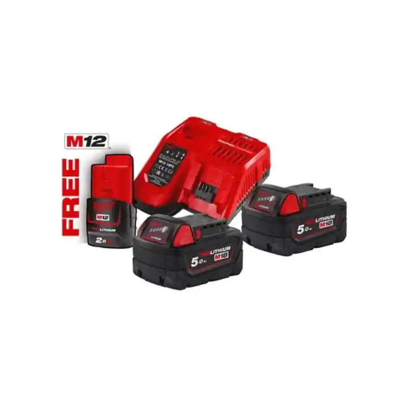 PACK NRG 18V 5AH M18 NRG-502 MILWAUKEE Réduction