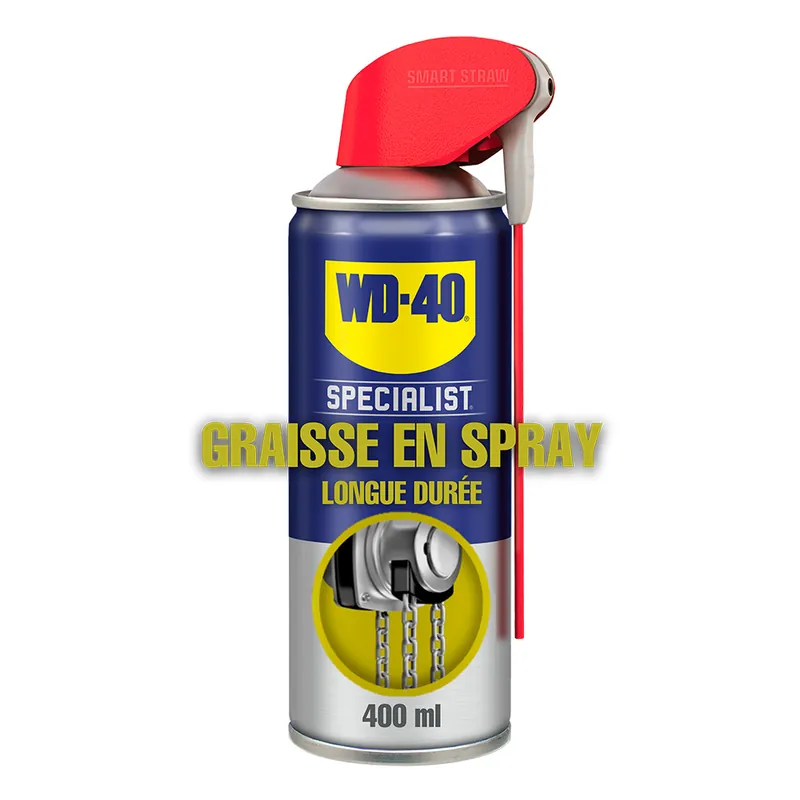 Dégrippant WD40 Specialist Graisse spray longue durée. 400 ml Haute Qualité